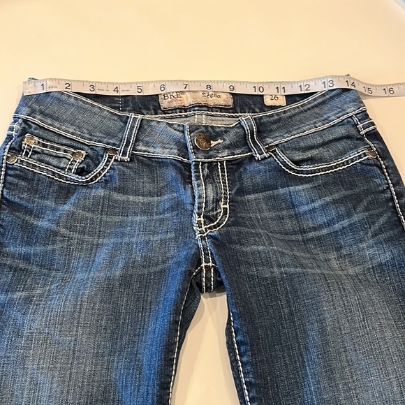BKE Denim Stella Low Rise Size 26 - Picture 4 of 16
